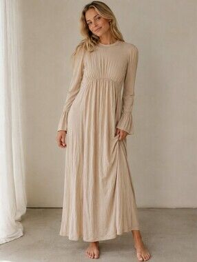 Rachel Pally Cream Maxi Dress NWT Medium